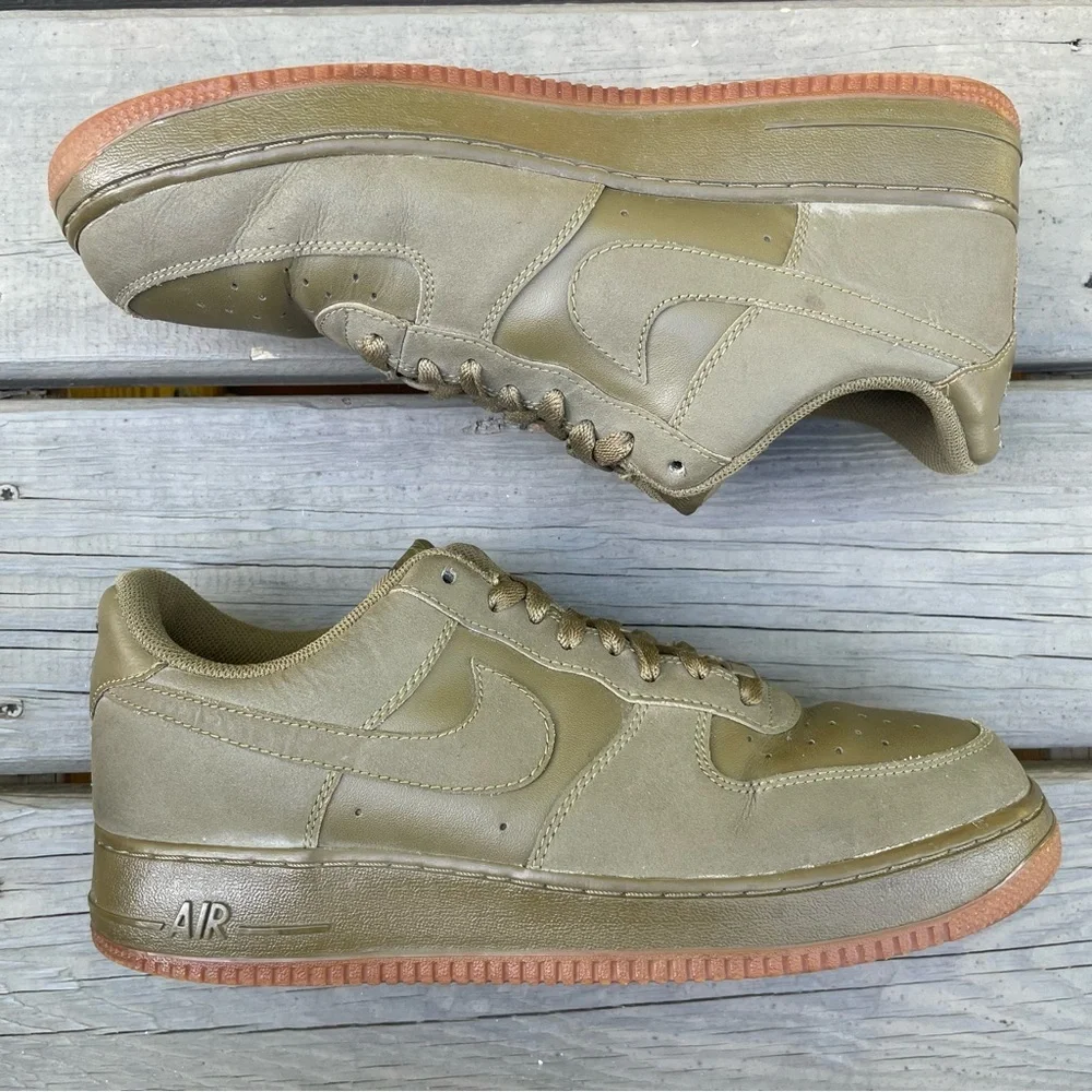 Nike Air Force AF1 82 Iguana low top shoes size 10